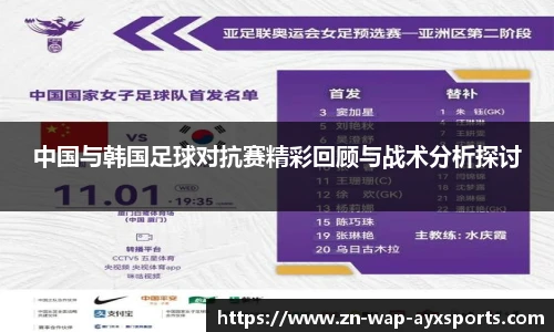 中国与韩国足球对抗赛精彩回顾与战术分析探讨